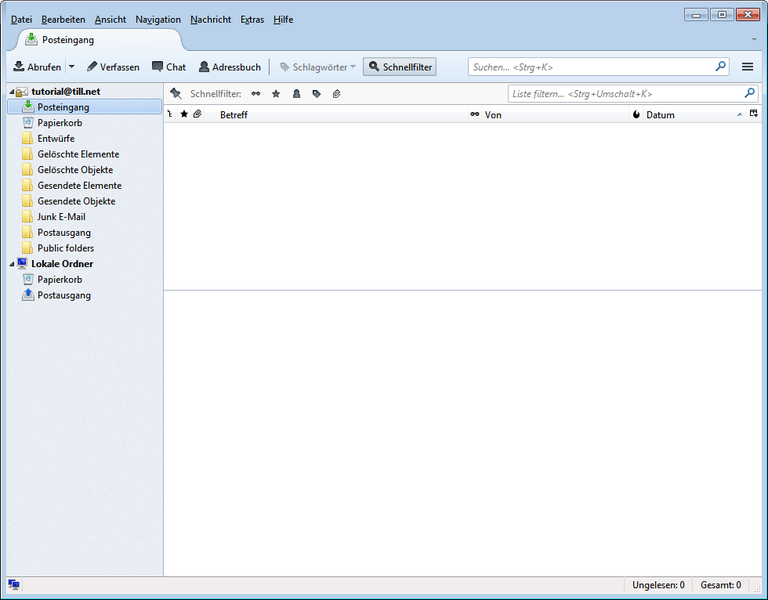 Posteingang - Mozilla Thunderbird