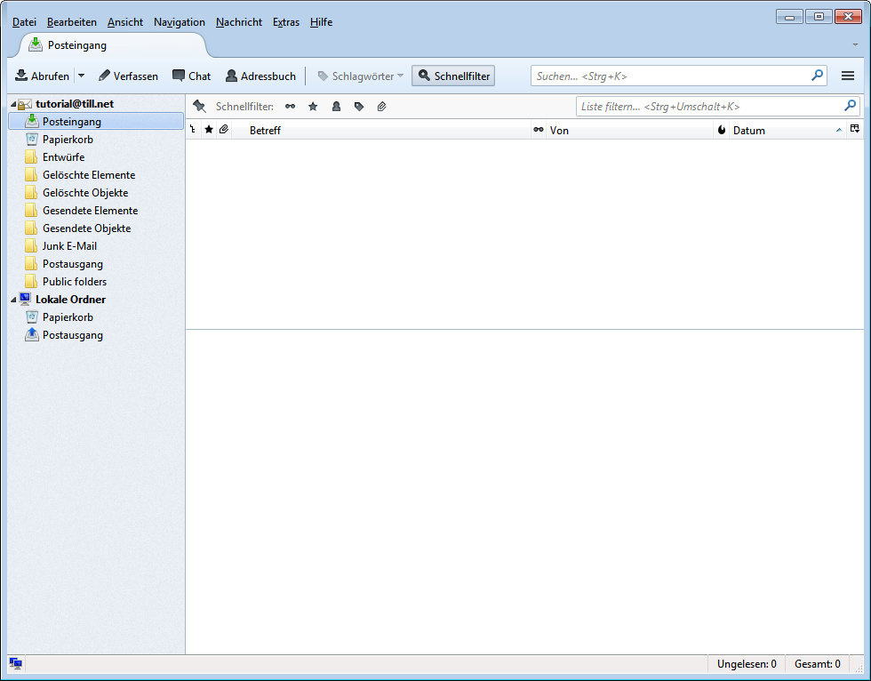 Posteingang - Mozilla Thunderbird